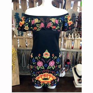 Fiesta inspired Bodycon dress